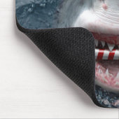 Christmas Shark Mousepad (Ecke)
