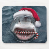Christmas Shark Mousepad (Vorne)