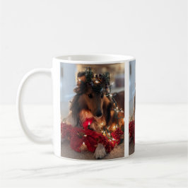 Christmas Sheltie mug Kaffeetasse