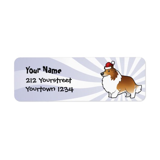 Christmas Shetland Sheepdog / Collie (Vorne)