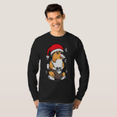 Christmas Shetland Sheepdog Sheltie Dog Gamer Vide T-Shirt (Vorne ganz)
