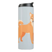 Christmas Shiba Inu Thermosbecher (Nach links gedreht)