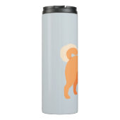 Christmas Shiba Inu Thermosbecher (Rückseite)