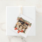 Christmas Shih Tzu Dogs Geschenkanhänger (Beispiel)