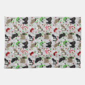 Christmas Shih Tzu Dogs Küchentuch (Horizontal)