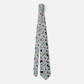 Christmas Shih Tzu Dogs Neck Tie Krawatte (Rückseite)
