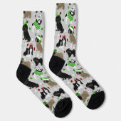 Christmas Shih Tzu Dogs Socken (Rechts)