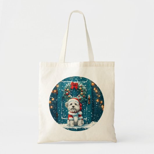 Christmas Shih Tzu Dogs Tragetasche (Vorne)
