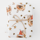 Christmas Shih Tzu Lover Muster, Hundebesitzer Ges Geschenkpapier Set (Beispiel)