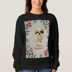 Christmas Shih Tzu Sweatshirt