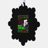 Christmas Shirt Ornament Karte (Linke Ecke)