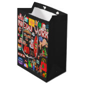 Christmas Shopping Geschenktüte (Vorderseite Schrägansicht)