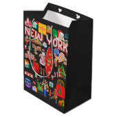 Christmas Shopping Geschenktüte (Rückseite Schrägansicht)