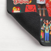 Christmas Shopping Mousepad (Ecke)