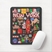 Christmas Shopping Mousepad (Mit Mouse)