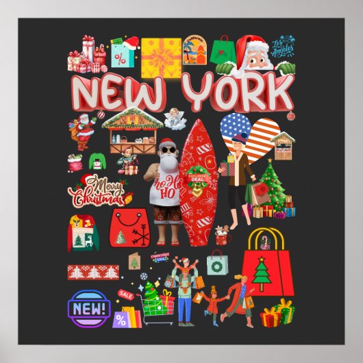 Christmas Shopping Poster (Vorne)