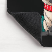 Christmas Siamese Cat Holiday Kitten Xmas Men Wome Mousepad (Ecke)