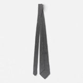 Christmas Silver Gray Snowflake Neck Tie Krawatte (Rückseite)