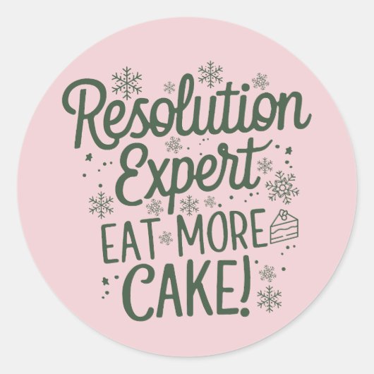 Christmas | Silvesteraufkleber Runder Aufkleber (Vorderseite)