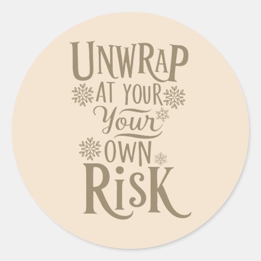 Christmas | Silvesteraufkleber Runder Aufkleber (Vorderseite)