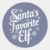 Christmas | Silvesteraufkleber Runder Aufkleber (Vorderseite)