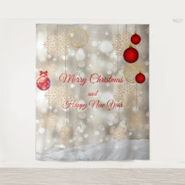 Christmas Simple Backdrop Wandteppich