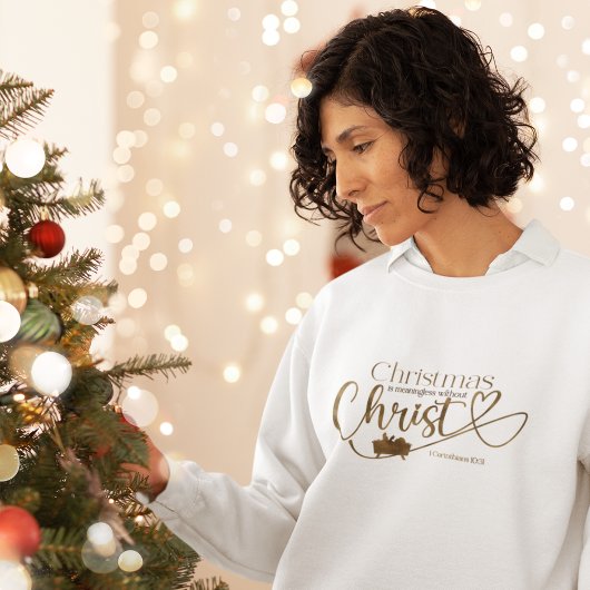 CHRISTMAS SIND OHNE CHRISTENFRAUEN BEDEUTEND SWEATSHIRT
