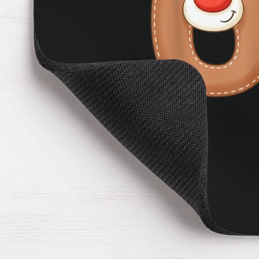 Christmas Six Seven 6 7 Meme Reindeer Boys Girls M Mousepad (Ecke)