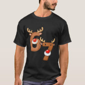 Christmas Six Seven 6 7 Meme Reindeer Boys Girls M T-Shirt (Vorderseite)