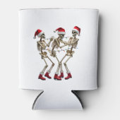 Christmas Skeleton Santa Dancing Lights (2) Dosenkühler (Vorderseite)
