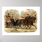 "Christmas Sleigh Ride" Poster (Vorne)