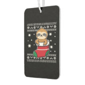 Christmas Sloth Classic T - Shirt Autolufterfrischer (Links)