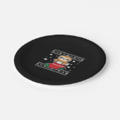 Christmas Sloth Classic T - Shirt Pappteller (Schrägansicht)