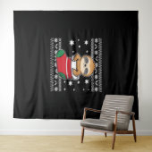 Christmas Sloth Classic T - Shirt Wandteppich (Beispiel (Horizontal))