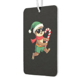 Christmas Sloth Elf Peppermint Candy Cane Shirt Gi Autolufterfrischer (Links)