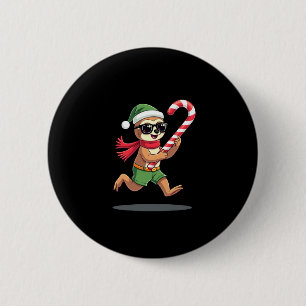 Christmas Sloth Elf Peppermint Candy Cane Shirt Gi Button