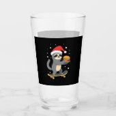 CHRISTMAS SLOTH Funny Christmas Skateboard Sloth ( Glas (Vorderseite)