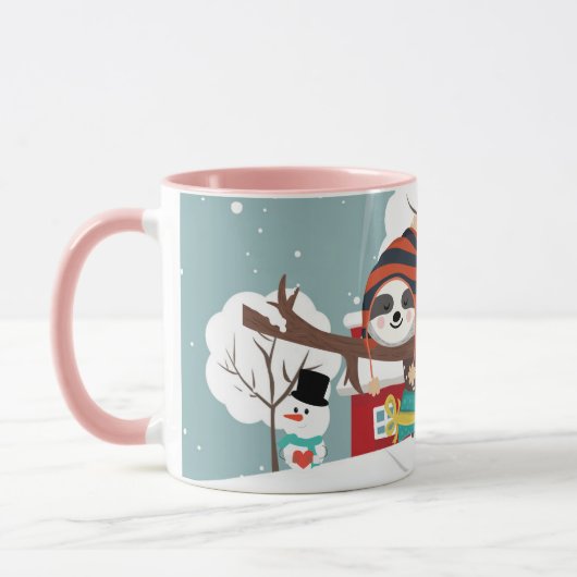 Christmas Sloth Tasse (Links)