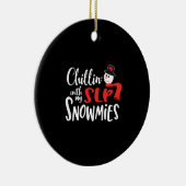 Christmas SLP speech pathologist Keramik Ornament (Rechts)