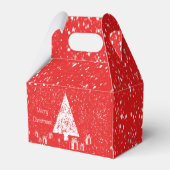 Christmas Small Favor Geschenkschachtel (Rückseite)