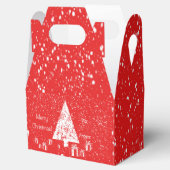 Christmas Small Favor Geschenkschachtel (Geöffnet)