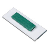 Christmas Small Rectangle Name Tag Namenschild (Rückseite)