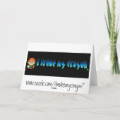 Christmas Smooshy Feiertagskarte (Rückseite)