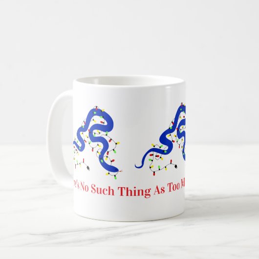 Christmas Snakes Mug Kaffeetasse (Vorderseite Links)