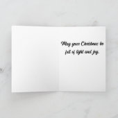 Christmas Snow Christmas Karte (Innenseite)