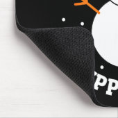 Christmas Snow Day Suprter Snowflake Snowman Funny Mousepad (Ecke)