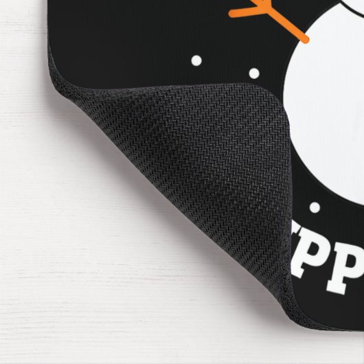 Christmas Snow Day Suprter Snowflake Snowman Funny Mousepad (Ecke)