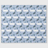 CHRISTMAS SNOW GESCHENKPAPIER (Flach)