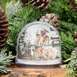 Christmas Snow Globe – Add Your Own Family Photo Schneekugeln