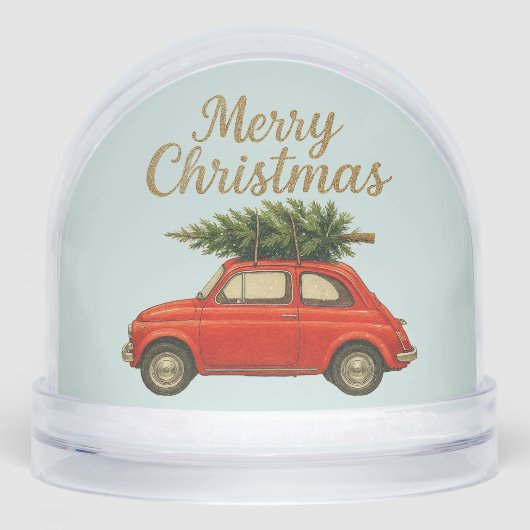 Christmas Snow Globe. Schneekugeln (Vorderseite)